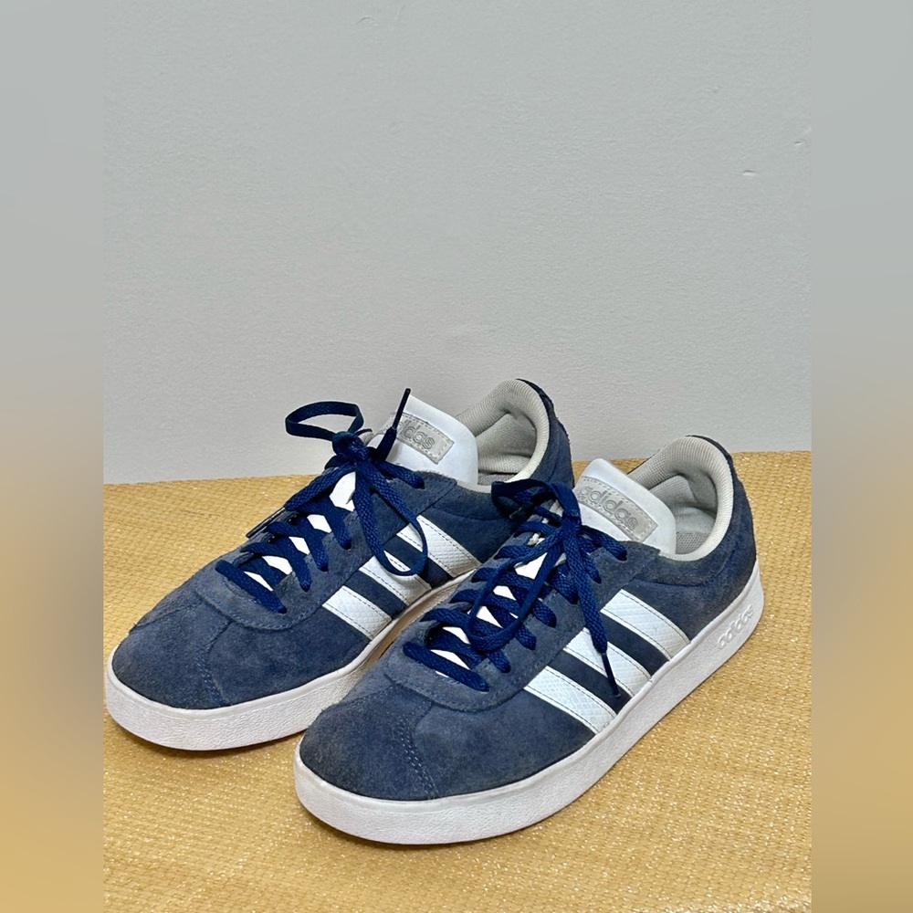 Adidas Ortholite Blue Suede Size 7 - Picture 10 of 12